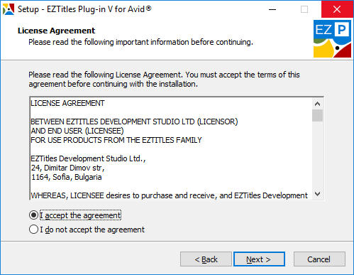  License Agreement